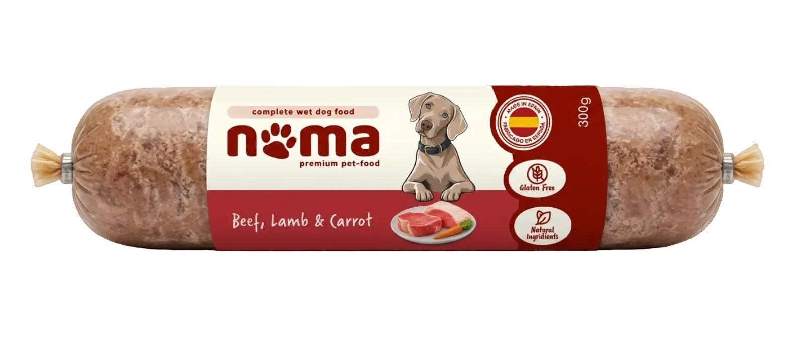 Natural Dog Food – Beef & Lamb 250g (28 pcs)